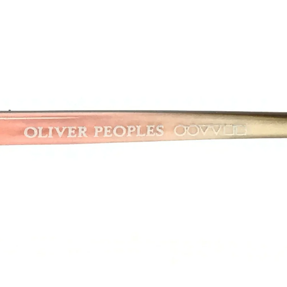 Oliver Peoples Eyeglasses Frames LARUE OTPI Brown Pink Oval Cat Eye 52-16-140